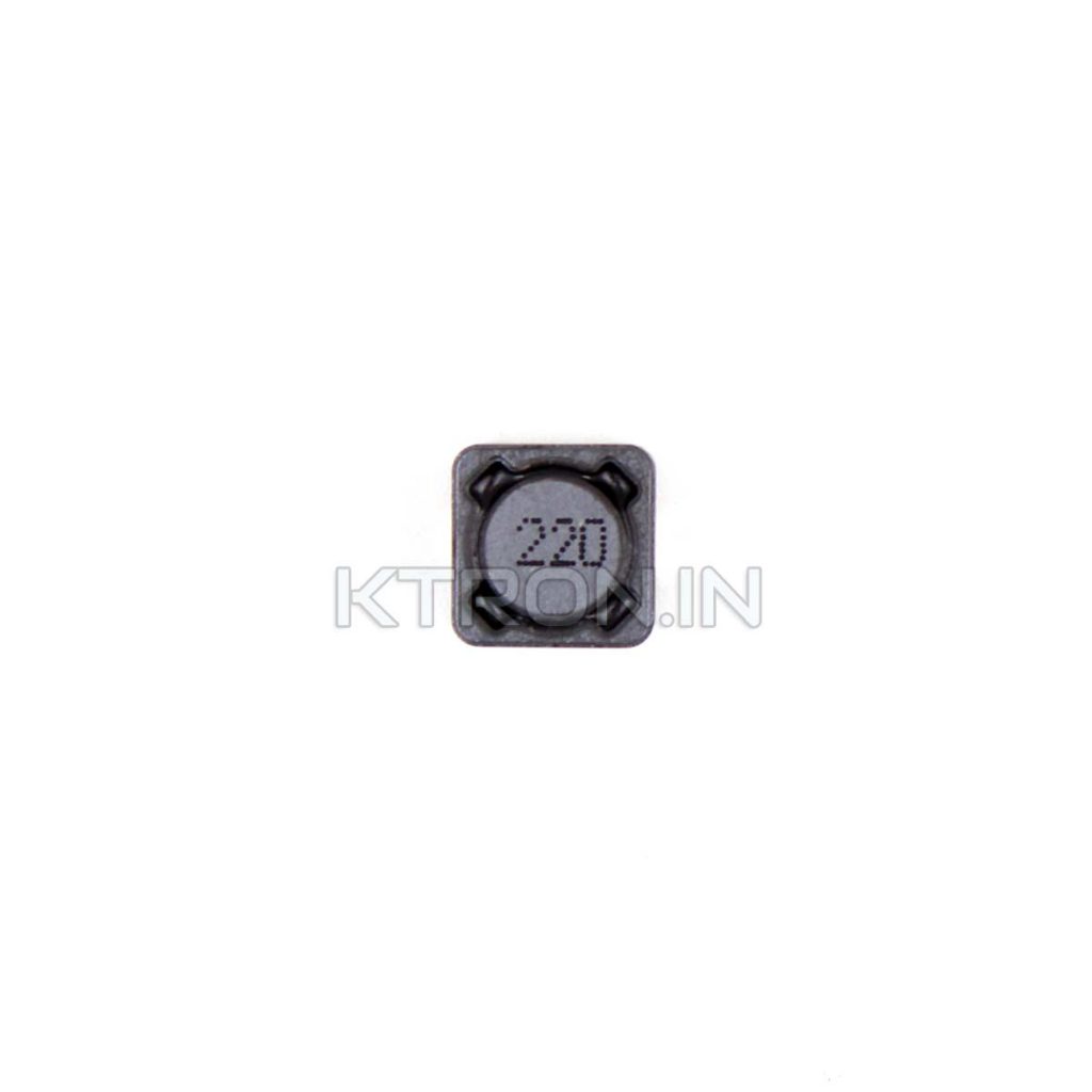 Buy Inductor 22uH SMD JCDRH74 220M 7 3 X 7 3 X 4 5mm KTRON India