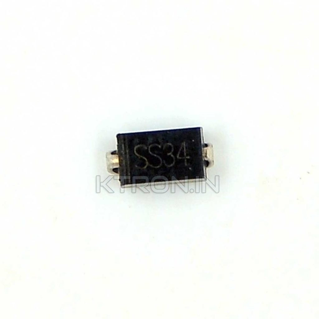 Buy SS34 3A 40V Schottky Diode - SMA (DO214-AC) - KTRON India