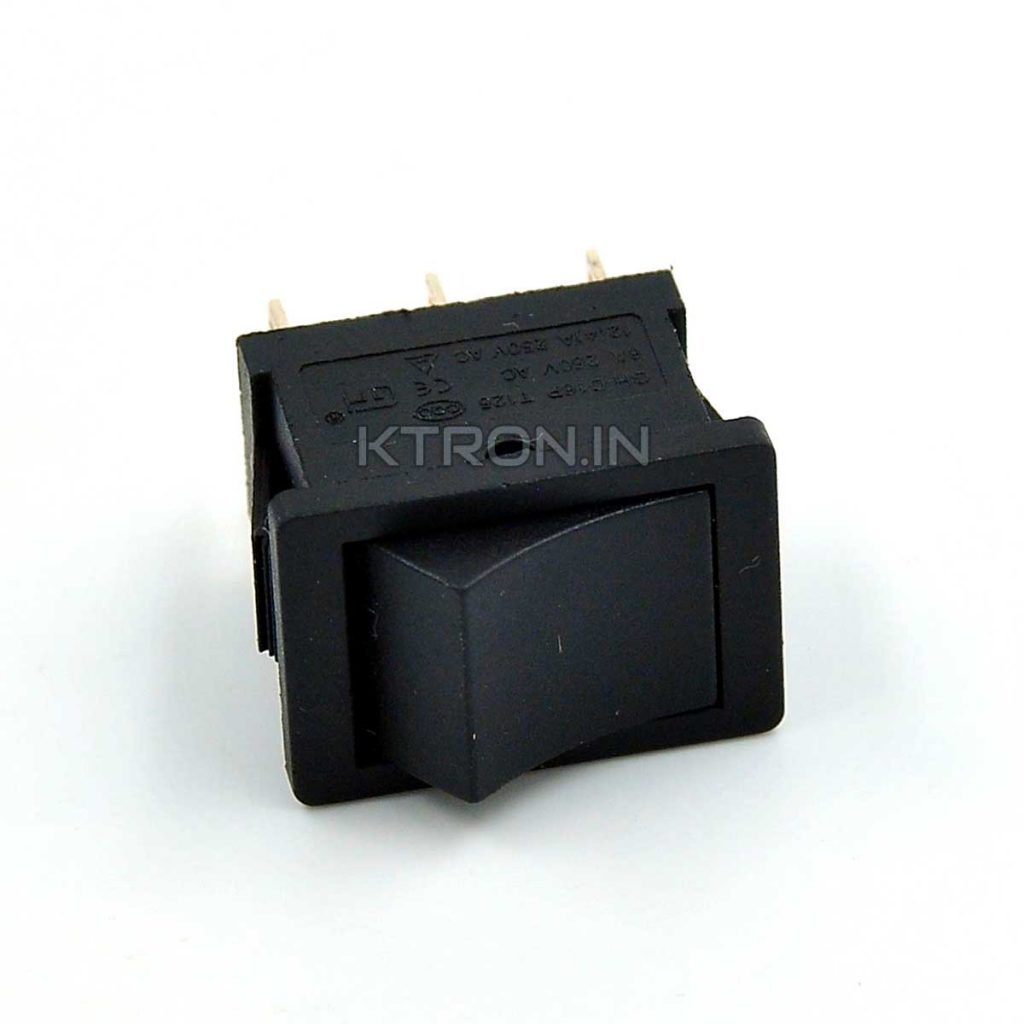 Miniature Rocker Switch DPDT - 6A - KTRON India