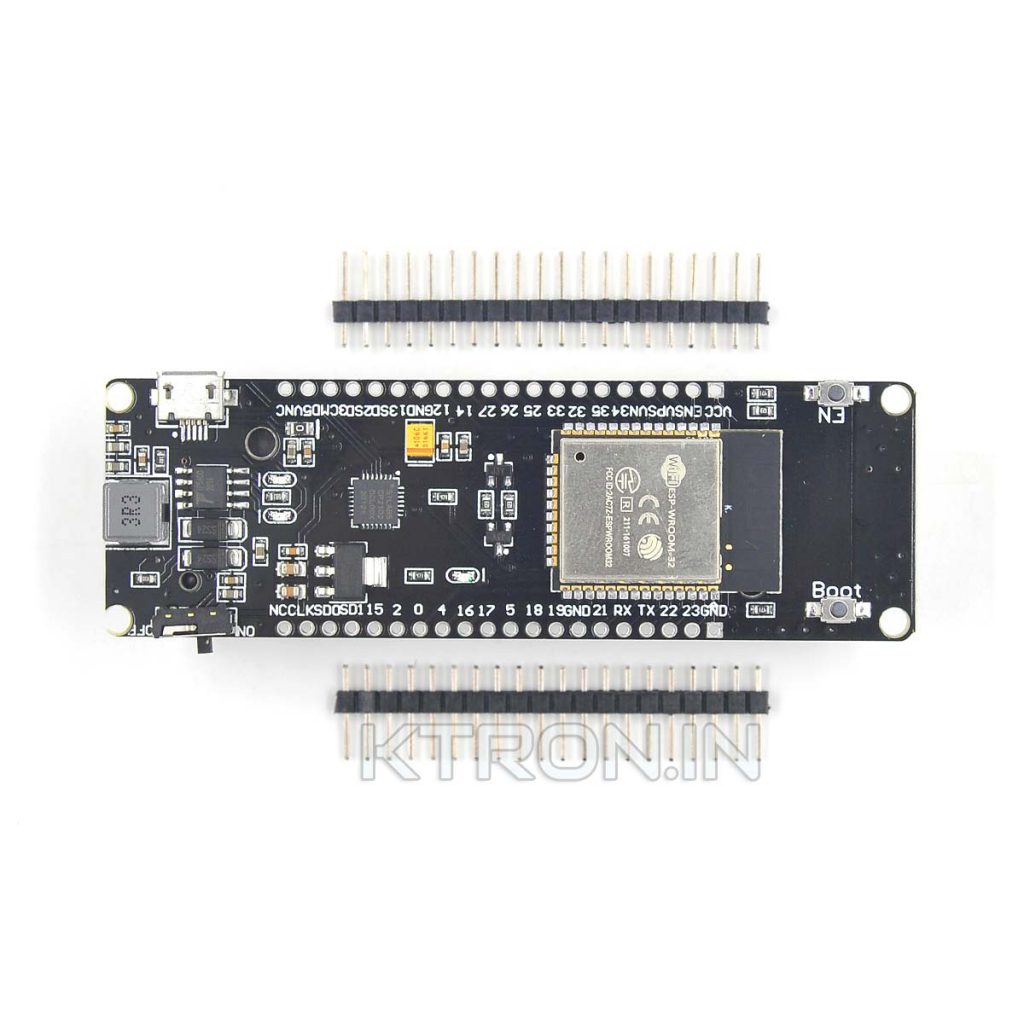 Buy WEMOS ESP32 Development Board - With Battery Holder - KTRON India