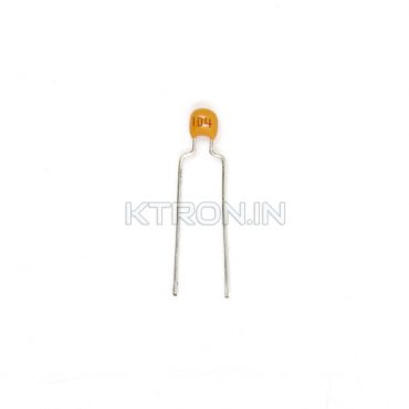 Buy 104 MYL Strip - 100nf Mylar Capacitor - TH - KTRON India