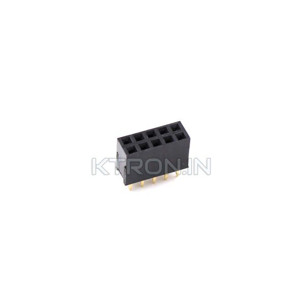 KSTC1565 10 pin 5x2 Header Pin Female - 2.54mm Pitch