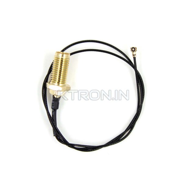 KSTC1595 RF Cable IPEX4 to SMA Female - 30cm Length