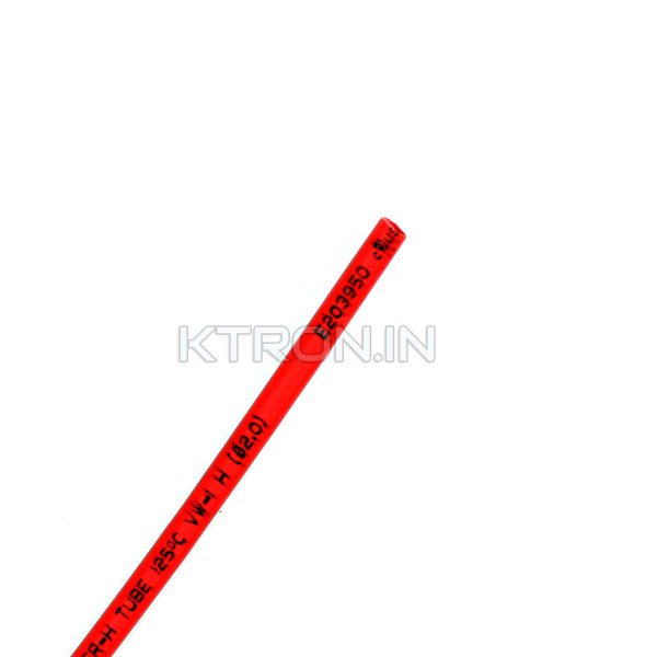 KSTH1668 Heat Shrink Sleeve 1mm Red