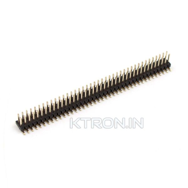 KSTC1843 Header Pins 40x2 SMD - 1.27mm Pitch - Brass