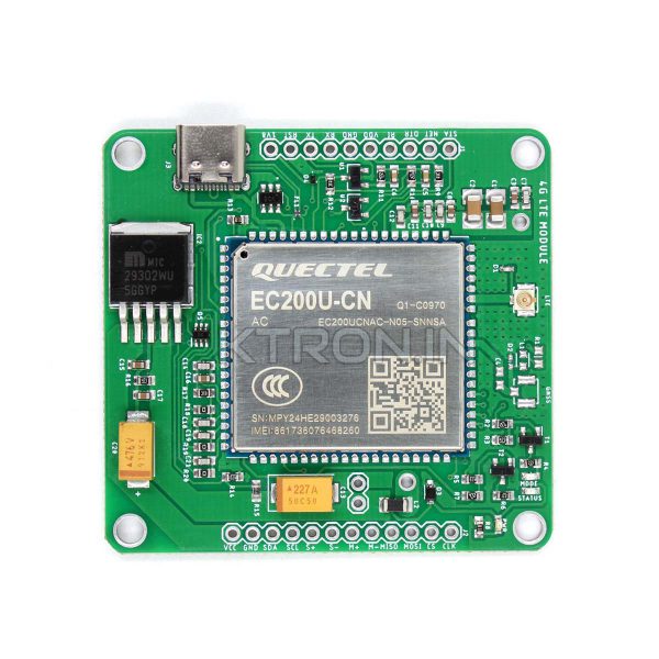 KSTM1927 EC200U-CN 4G + 2G LTE Development Board Quactel – Without GNSS