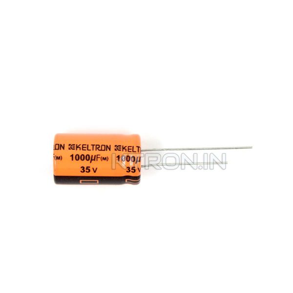 KSTC1948 35V 1000uF Electrolytic Capacitor TH- 12.5 x 21 mm - Keltron